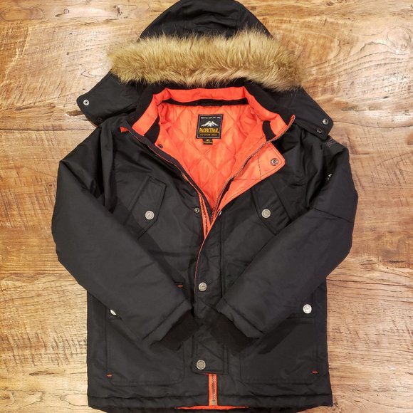 Pacific Trail Jackets & Blazers - Pacific Trail - Women's Puffer Jacket - Black w/ Orange trim - Size M 10/12
